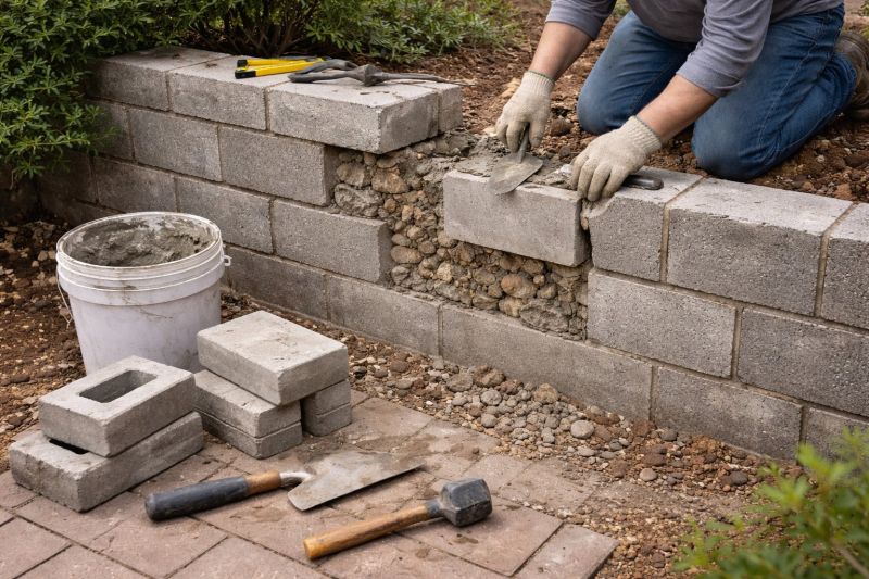 Block Work Repair in Carlsbad, CA
