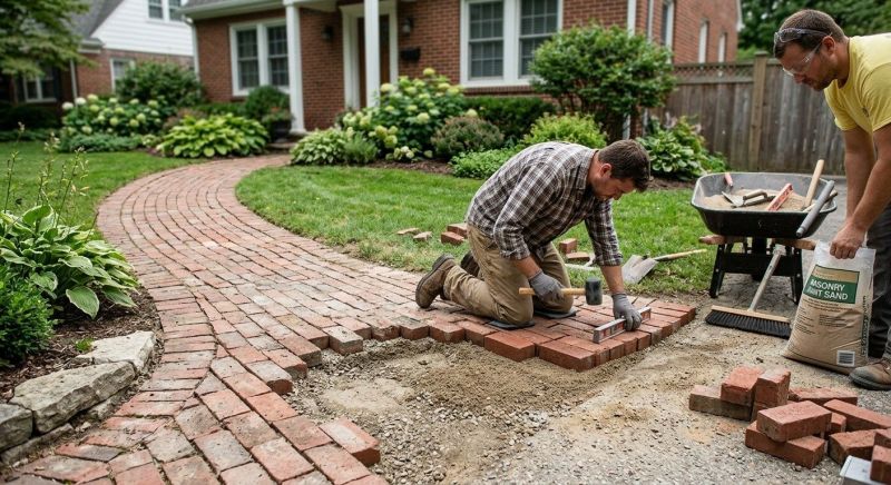 Brick Flatwork Repair in San Marcos, CA