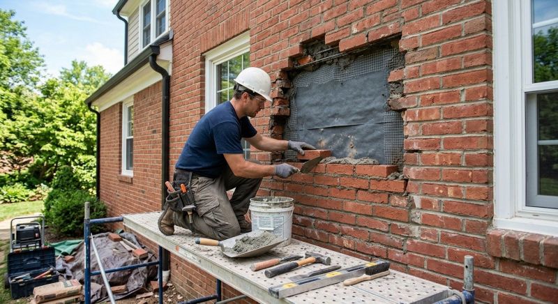 Brick Masonry Repair in Pala, CA