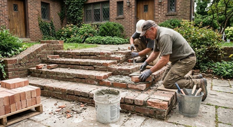 Brick Repair in La Jolla, CA