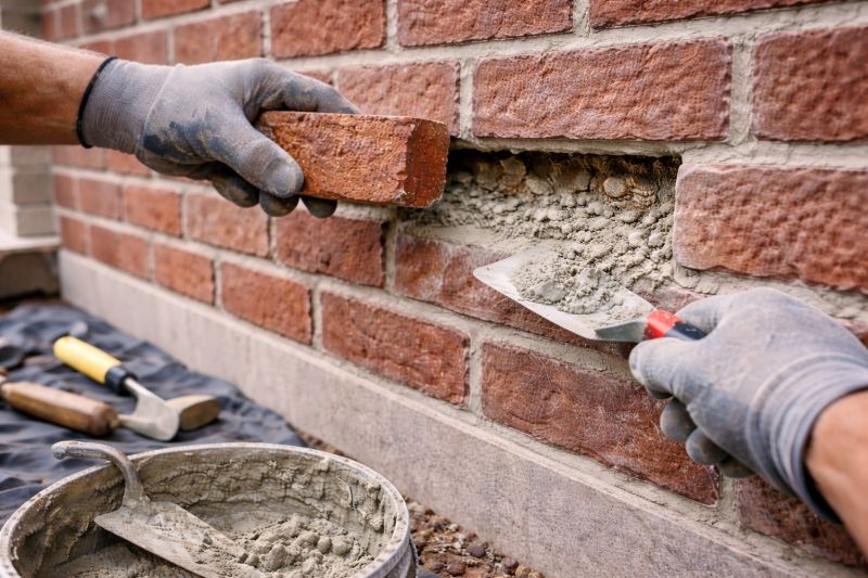 Brick Repair in Solana Beach, CA
