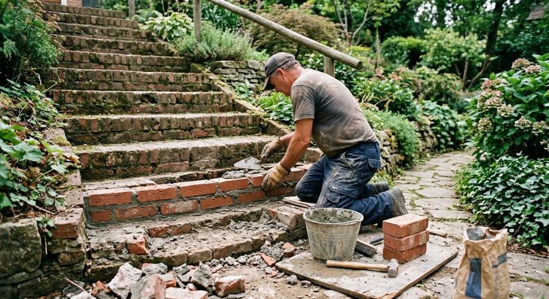 Brick Repair in Solana Beach, CA
