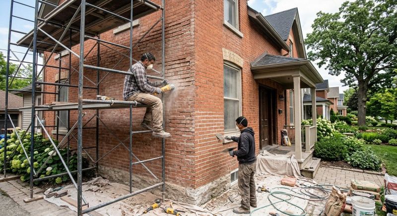 Brick Restoration in Fallbrook, CA