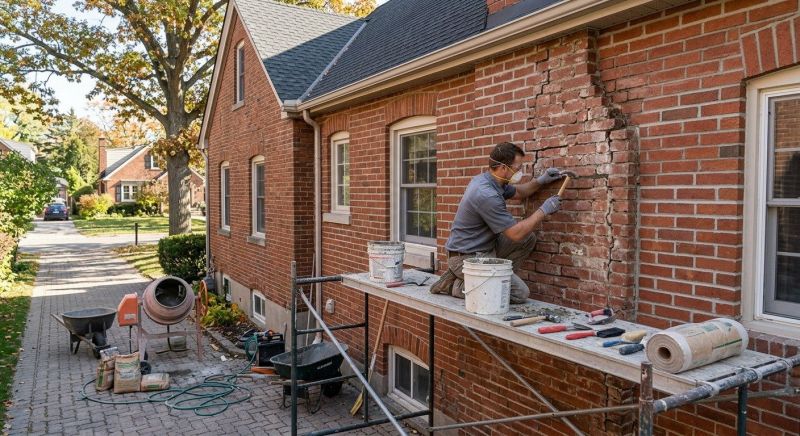Brick Restoration in La Jolla, CA