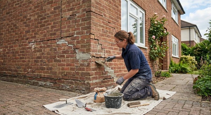 Brick Wall Repair in Carlsbad, CA
