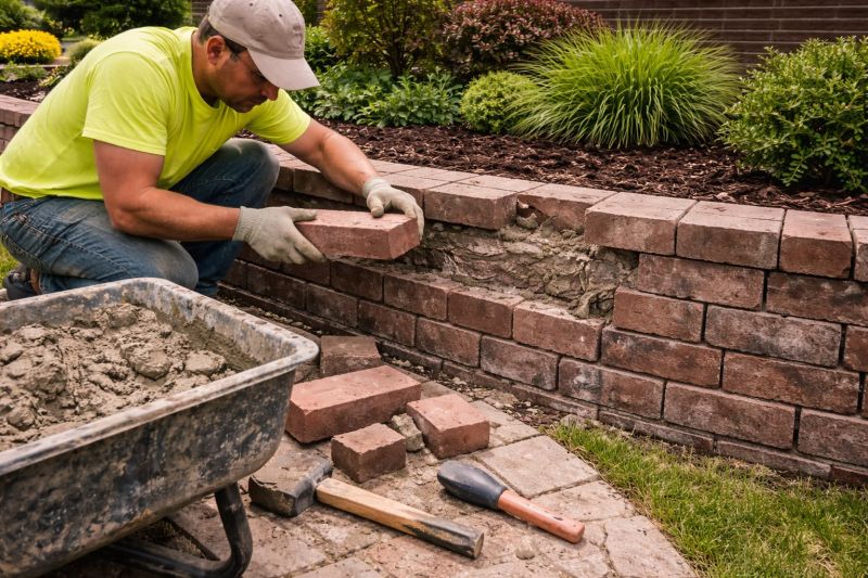 Brick Wall Repair in Santee, CA