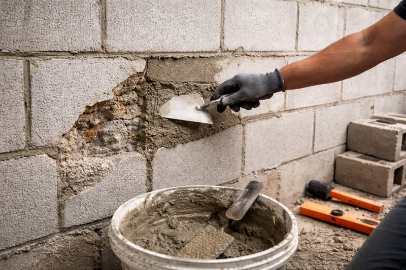Cinder Block Repair in Carlsbad, CA
