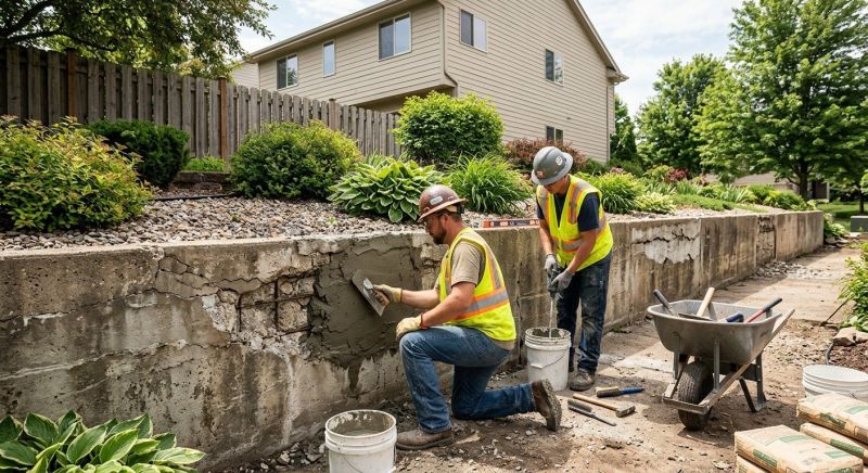Retaining Wall Repair in Encinitas, CA