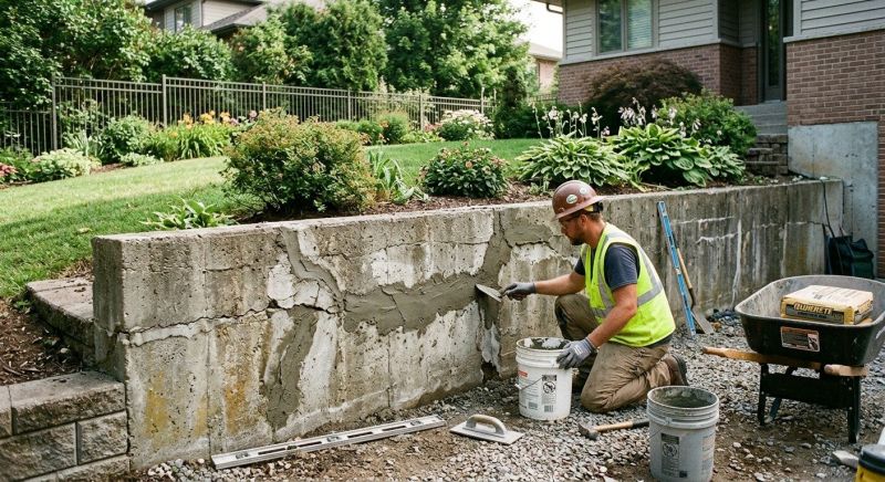 Retaining Wall Repair in Carlsbad, CA