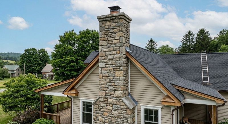Stone Chimney Installation in Carlsbad, CA