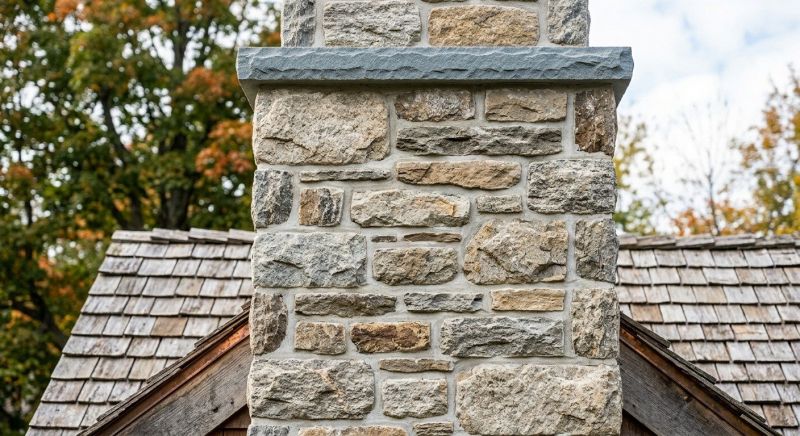 Stone Chimney Installation in San Marcos, CA