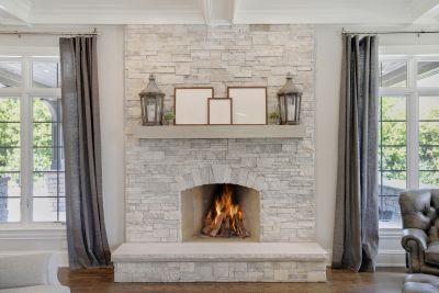 Stone Chimney Installation in San Marcos, CA