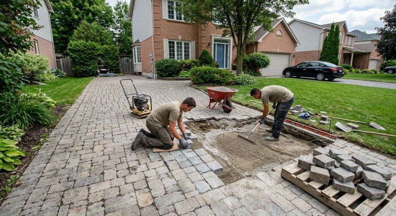 Stone Driveway Repair in Carlsbad, CA