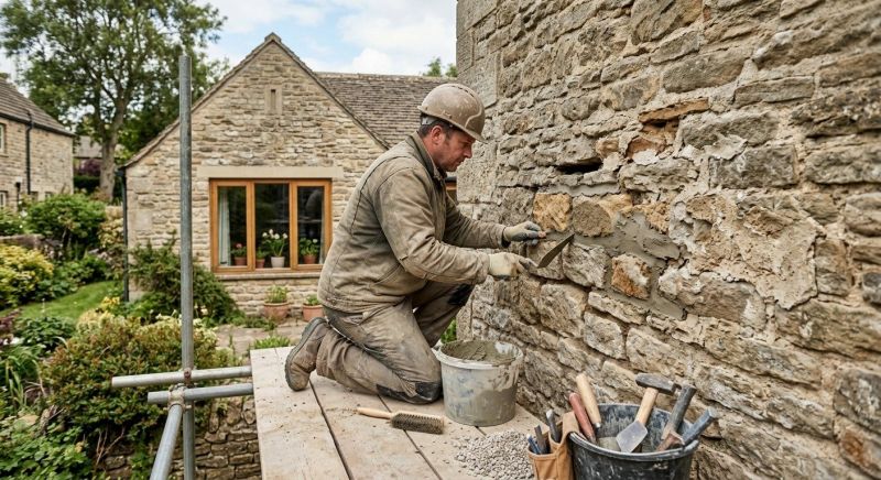 Stone Masonry Repair in Encinitas, CA