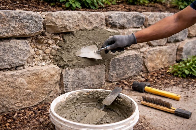 Stonework Repair in Solana Beach, CA